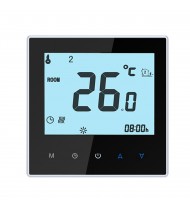 THP1000-GCLW Water/Gas Boiler Thermostat Smart WiFi Digital Temperature Controller Tuya/SmartLife APP Control Backlit LCD Display Programmable Voice Control Compatible with Amazon Echo/Google Home/Tmall Genie/IFTTT 3A AC95-240V