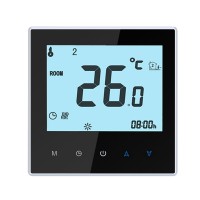 THP1000-GCLW Water/Gas Boiler Thermostat Smart WiFi Digital Temperature Controller Tuya/SmartLife APP Control Backlit LCD Display Programmable Voice Control Compatible with Amazon Echo/Google Home/Tmall Genie/IFTTT 3A AC95-240V