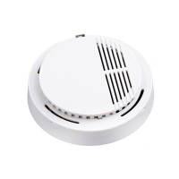 Independent Fire Alarm Sensor 85 dB Smoke Detector Smoke Fire Detector Tester Home Security System for Kitchen Restaurant Hotel Cafe