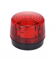 12V 150mA Indicator Signal Llight red Wired Flashing Light Alarm Strobe Flashing LED Warning Light FIRE Siren for security