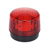 12V 150mA Indicator Signal Llight red Wired Flashing Light Alarm Strobe Flashing LED Warning Light FIRE Siren for security