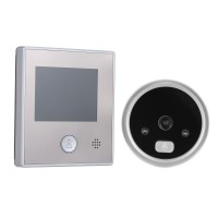 1.3MP Peephole Door Camera 2.8 Inch Color LCD Screen Monitor Video Door Viewer Door Eye Doorbell Photo Taking/Video Recording for Home Security