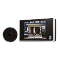 Digital Door Camera 3.5inch LCD Color Screen 120 Degree Peephole Viewer Door Eye Viewer (Batteries are not included)