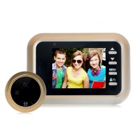 Digital Door Viewer Peephole Door Camera Doorbell Night Vision Photo Shooting Digital Door Monitoring for Home Security