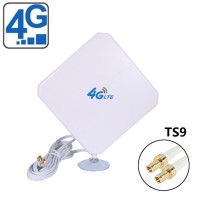 35dBi 4G LTE Dual MIMO Mobile Phone Antenna Booster Aerial TS9 Plug Cable for BI622 Signal Enhancement Amplifier