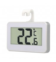 Digital LCD Refrigerator Thermometer Fridge Freezer Thermometer with Adjustable Stand Magnet Frost Alert Home Use