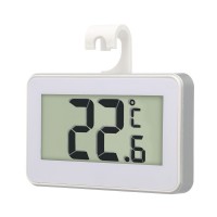 Digital LCD Refrigerator Thermometer Fridge Freezer Thermometer with Adjustable Stand Magnet Frost Alert Home Use