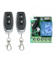 Universal Wireless Remote Control Switch DC 12V 1CH Relay Receiver Module and RF Transmitter Electronic Lock Control