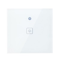 Ewelink Radar Motion Sensor Wifi Smart Wall Switch Compatible with IFTTT/Alexa/Google Home/Apple Siri Voice Control  APP/Touch Control Timer 1 Gang Induction Switch EU